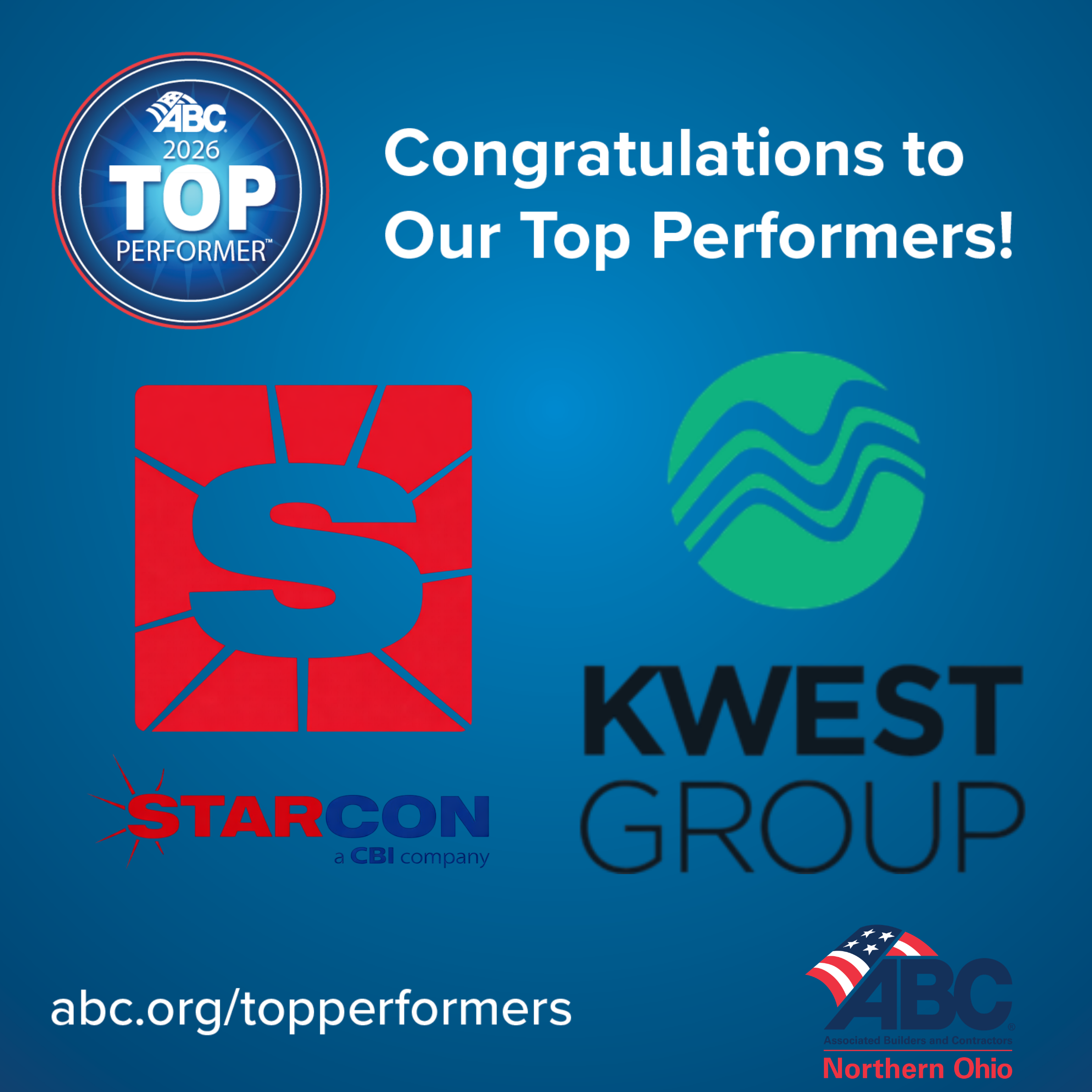 ABC Northern Ohio Top Performers